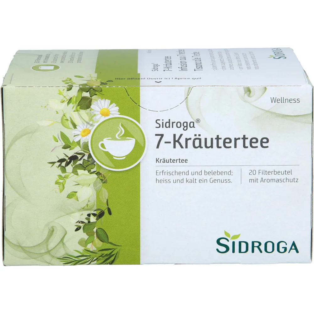 Sidroga Wellness 7-Kräutertee Filterbeutel 40 g