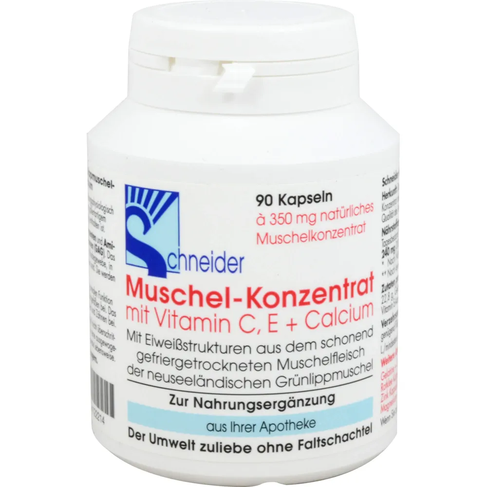 Muschel Konzentrat m.Vitaminen Kapseln 90 St