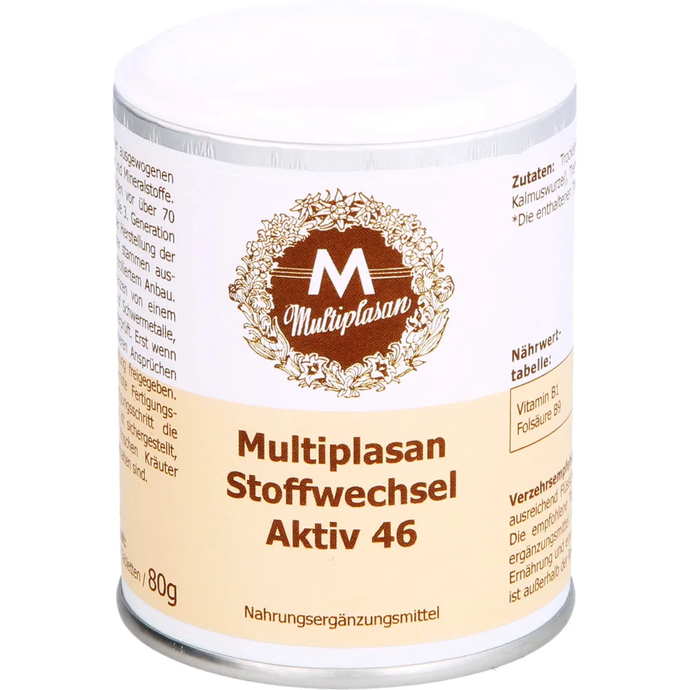 Multiplasan Stoffwechsel Aktiv 46 Tabletten 200 St