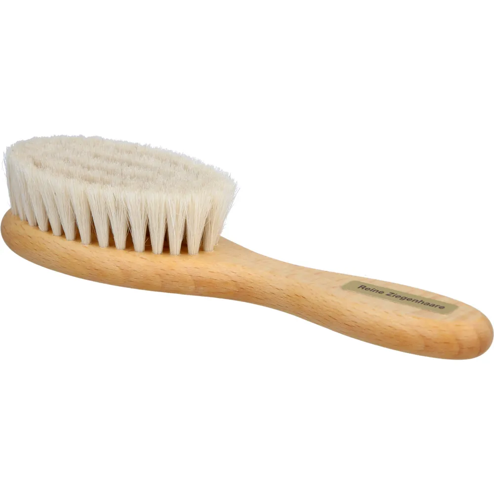 Bürste Baby Holz+Ziegenhaar 1 St