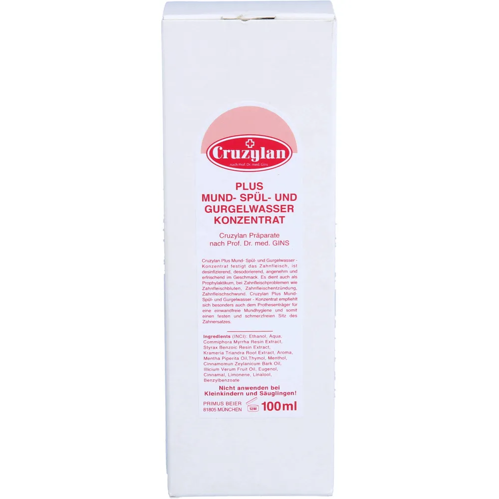 Cruzylan Plus Mund-/Spül- u.Gurgelwasserkonzentrat 100 ml