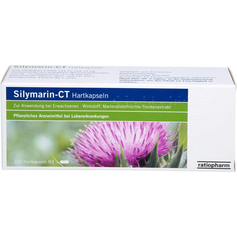 Silymarin-Ct Hartkapseln 100 St