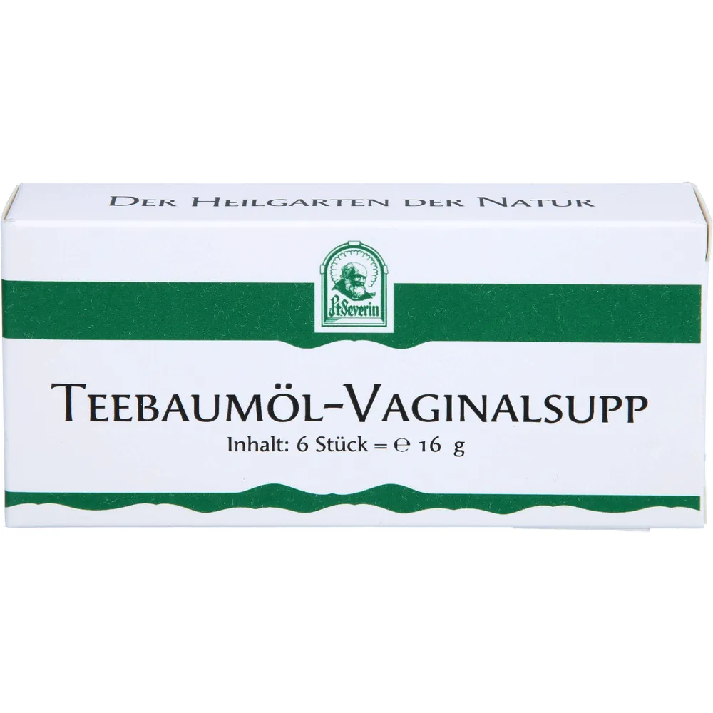 Teebaum Öl Vaginalsuppositorien 6 St
