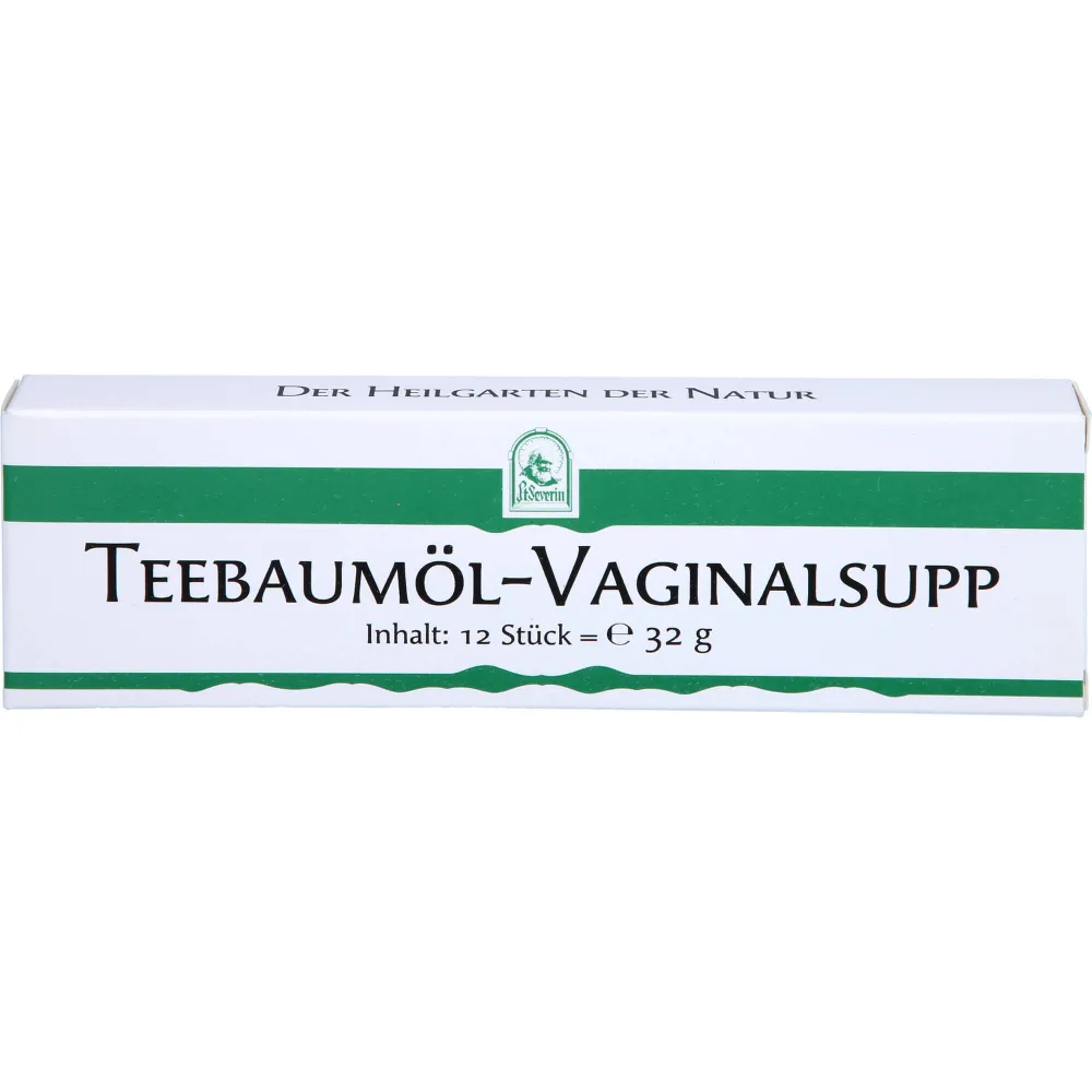 Teebaum Öl Vaginalsuppositorien 12 St