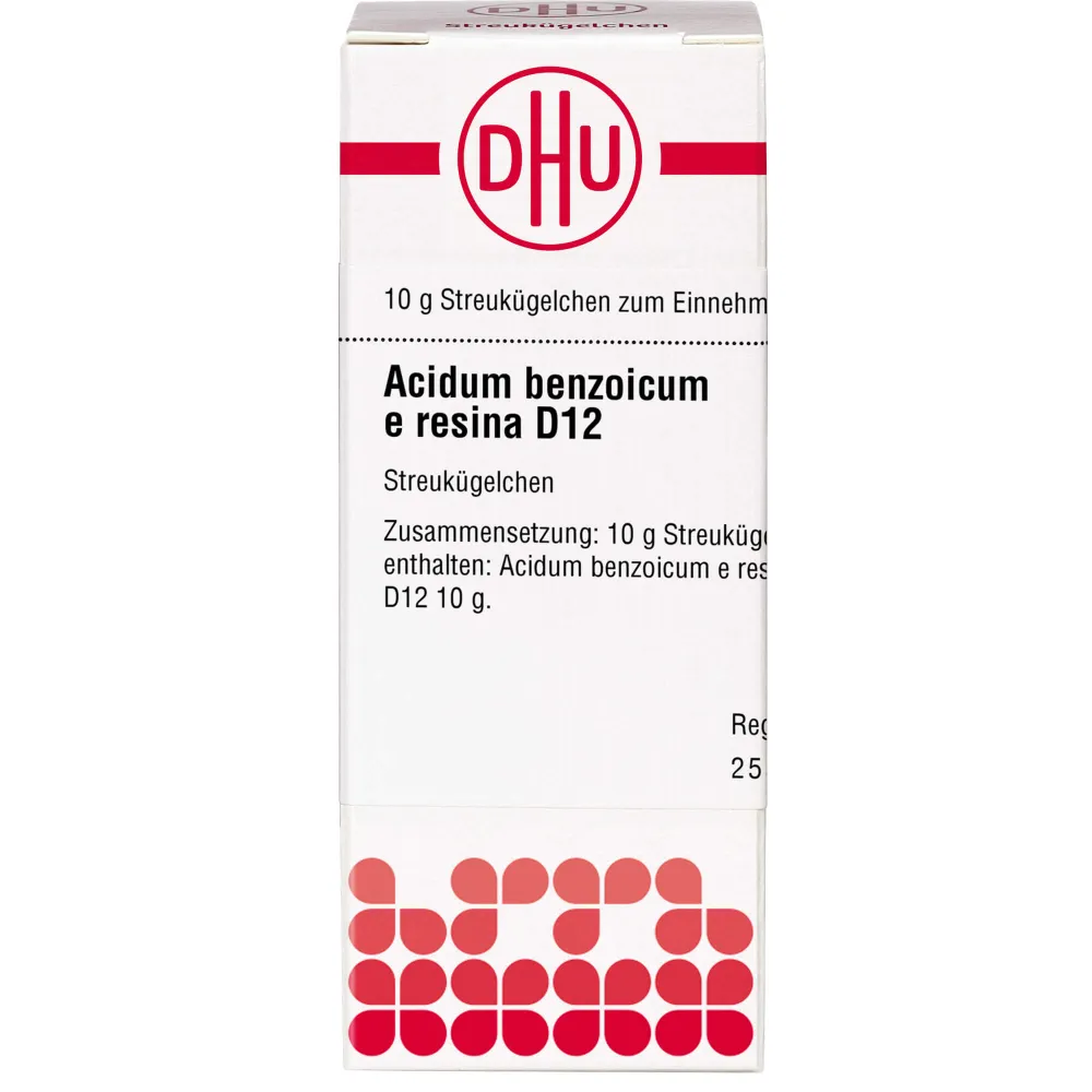 Acidum Benzoicum E Resina D 12 Globuli 10 g