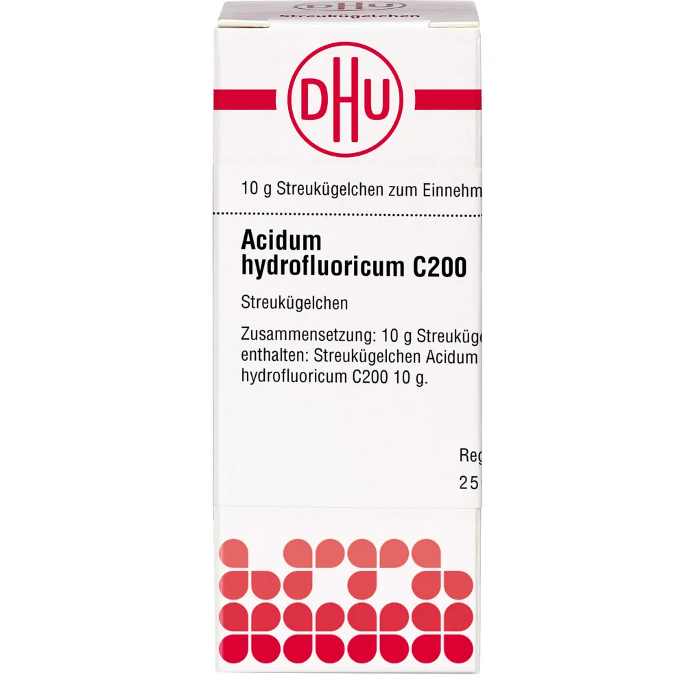 Acidum Hydrofluoricum C 200 Globuli 10 g