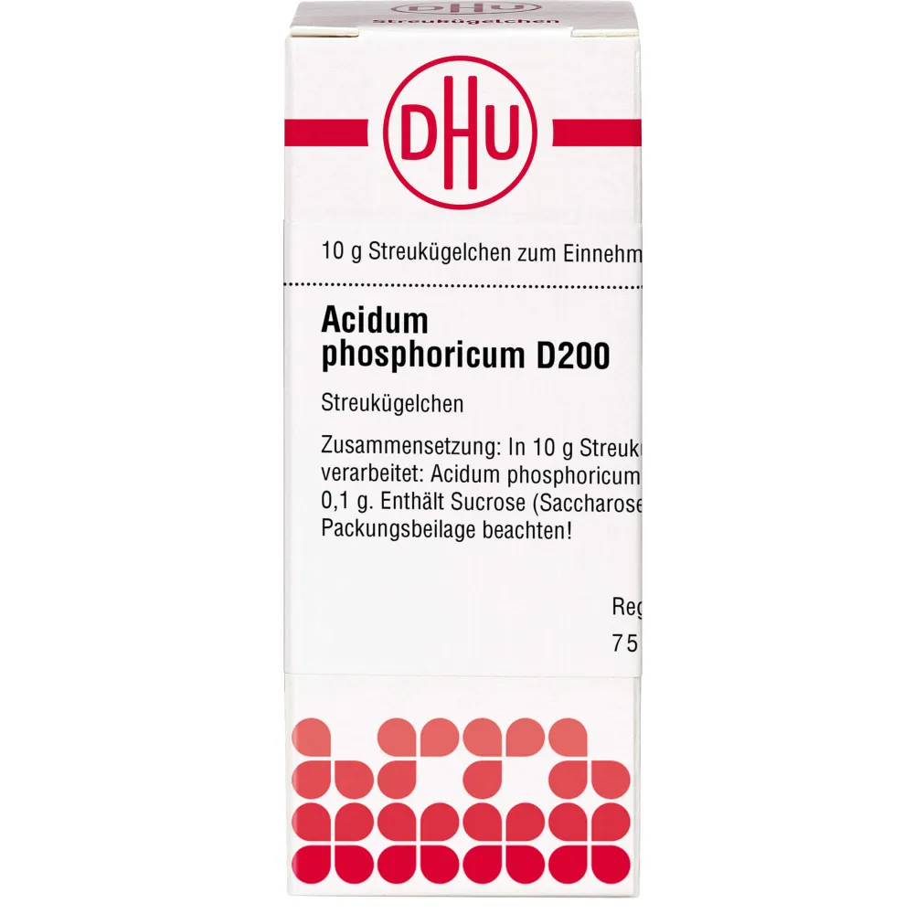 Acidum Phosphoricum D 200 Globuli 10 g