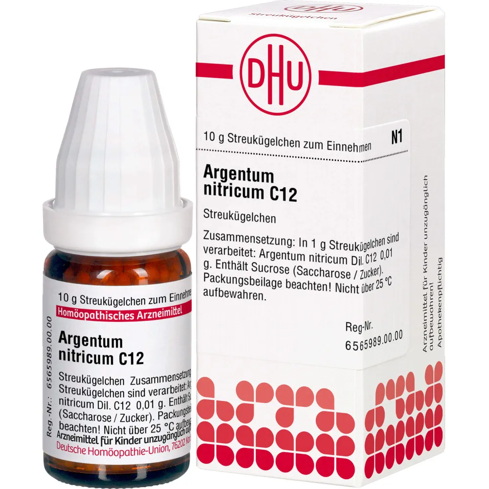Argentum Nitricum C 12 Globuli 10 g
