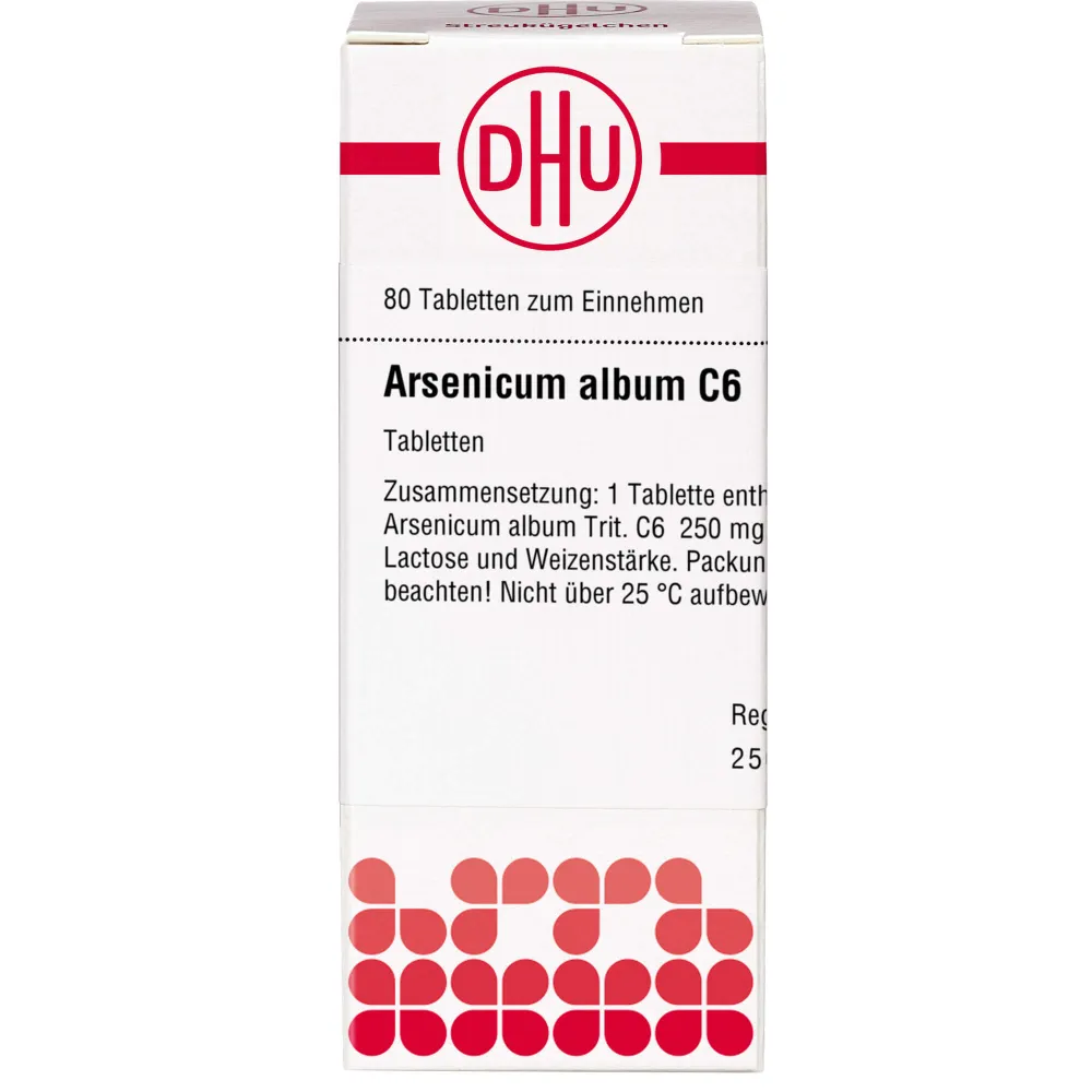 Arsenicum Album C 6 Tabletten 80 St
