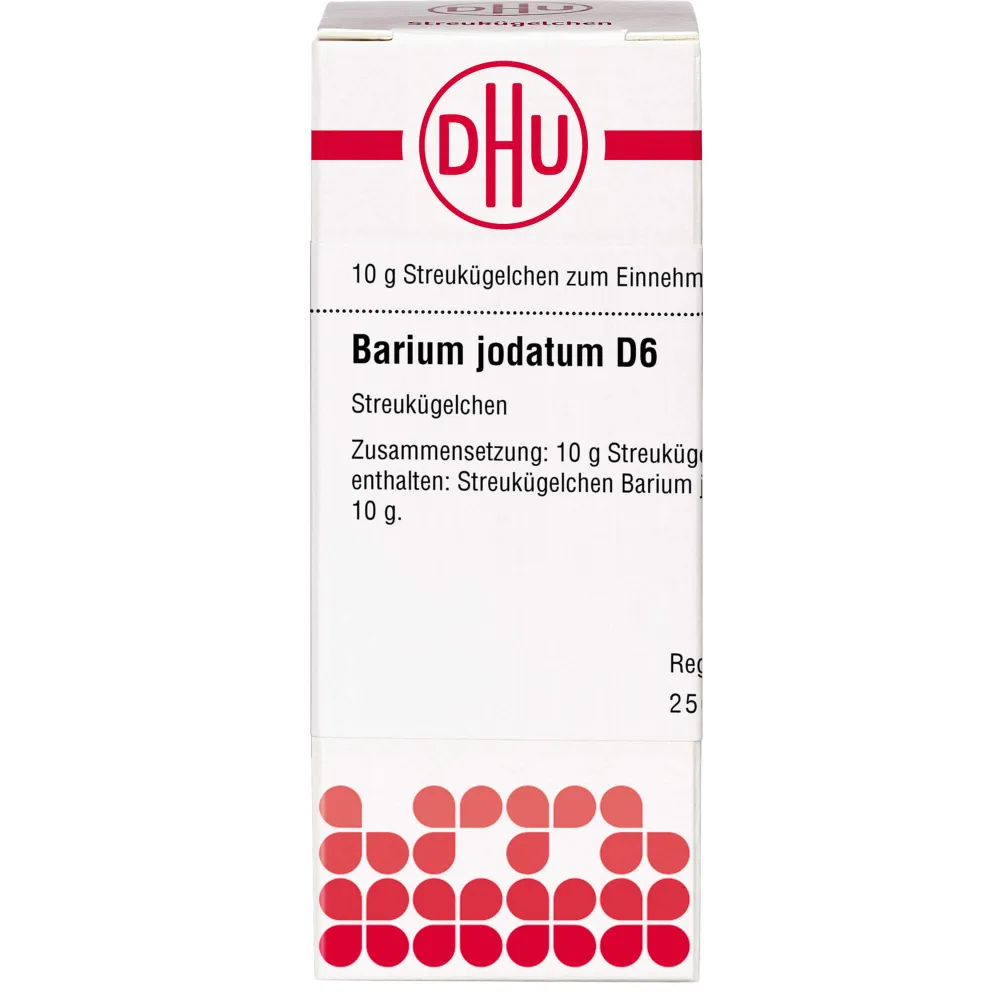Barium Jodatum D 6 Globuli 10 g