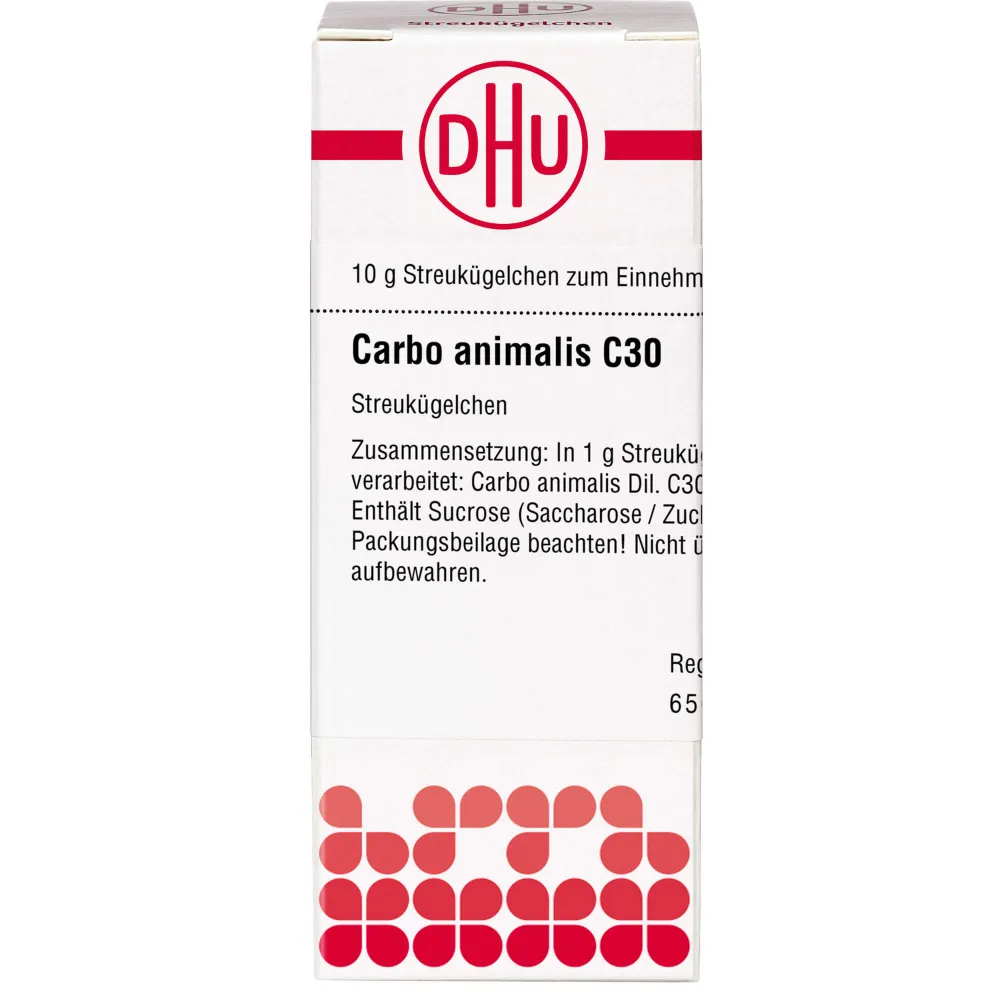 Carbo Animalis C 30 Globuli 10 g