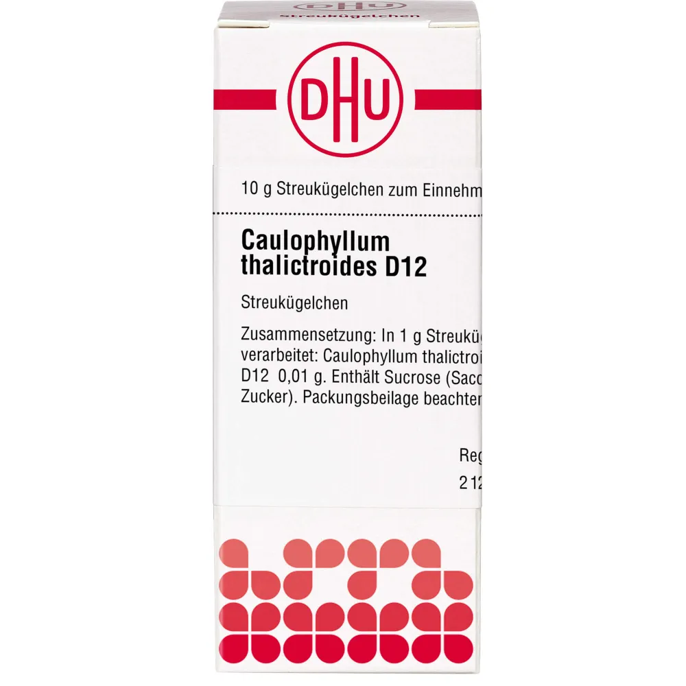 Caulophyllum Thalictroides D 12 Globuli 10 g