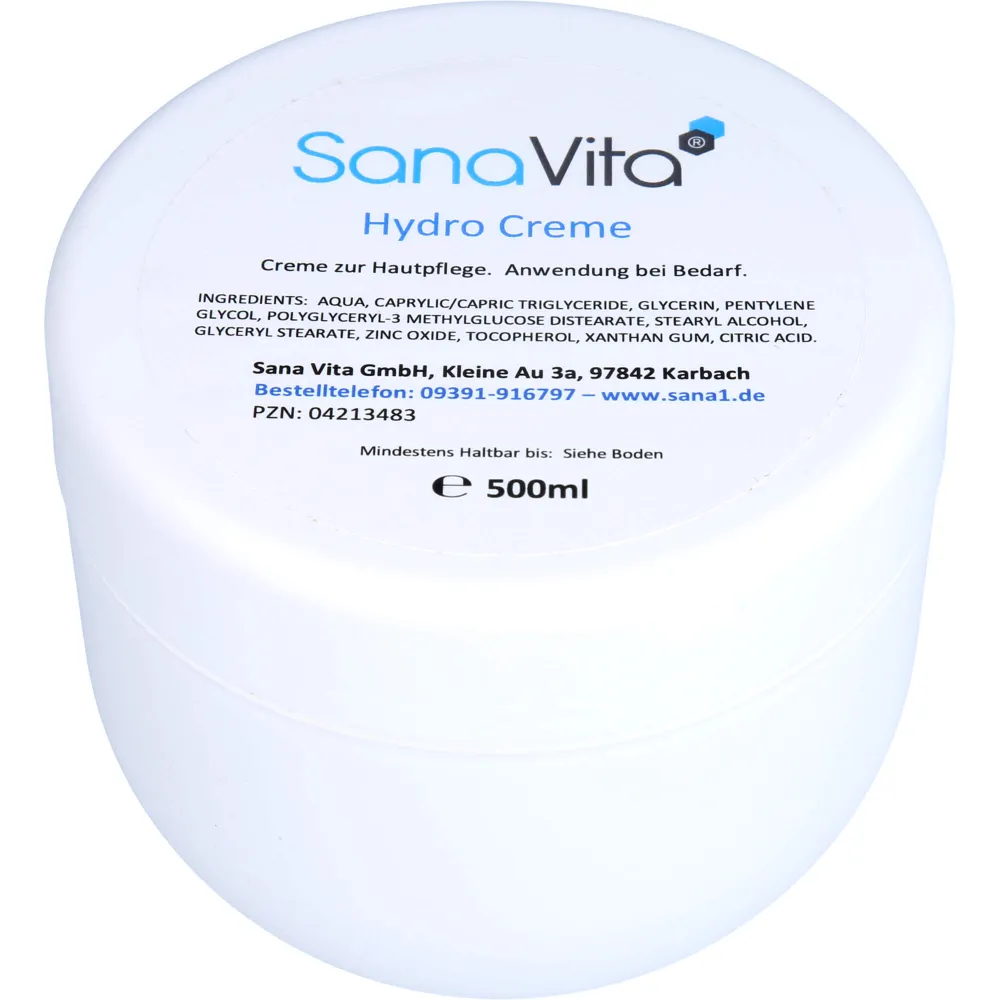 Sana Vita Hydro Creme 500 ml