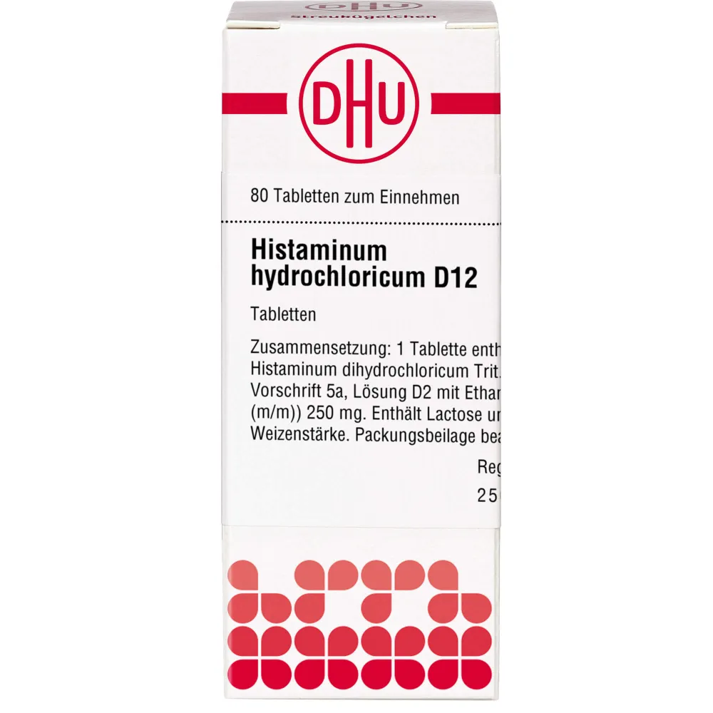Histaminum hydrochloricum D 12 Tabletten 80 St