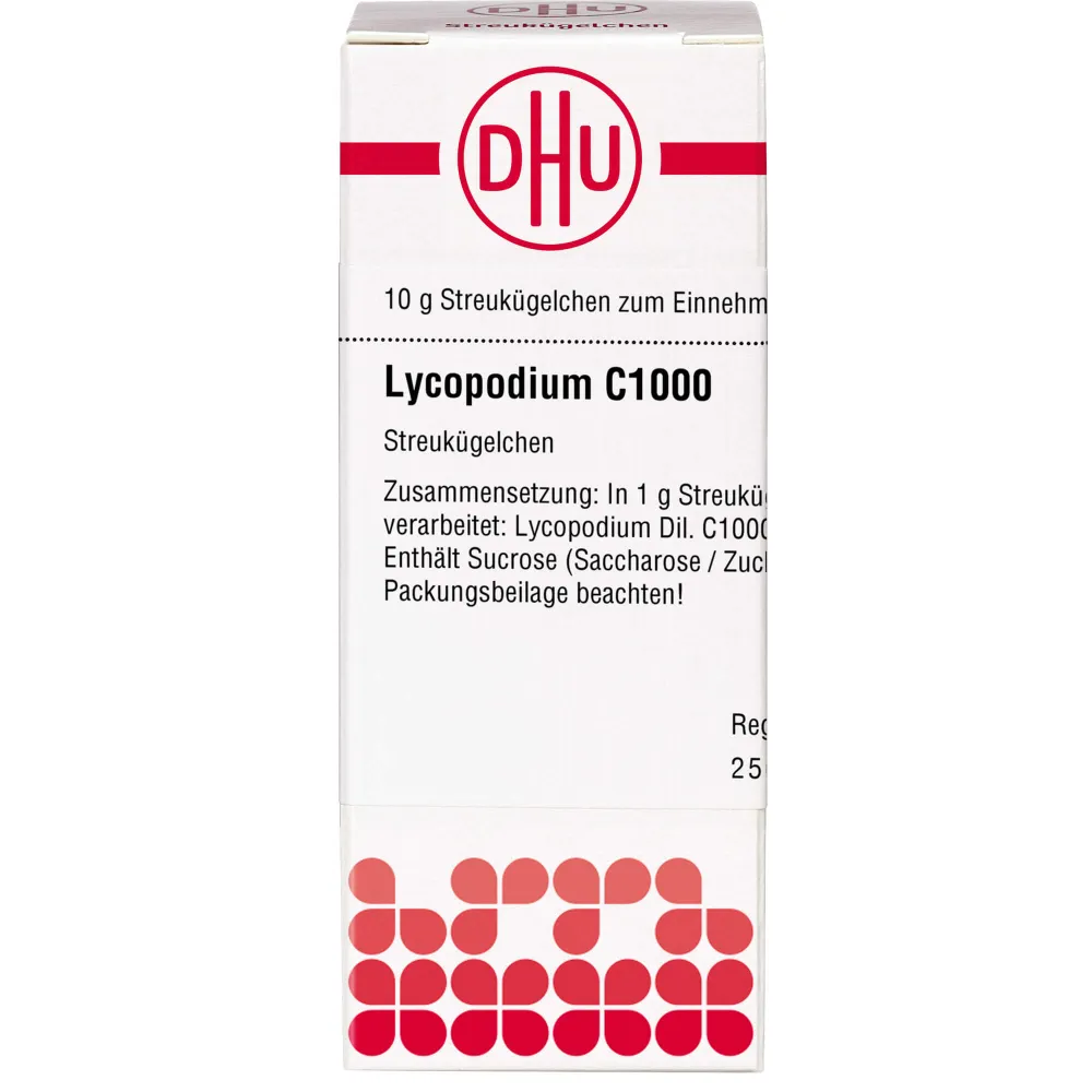Lycopodium C 1000 Globuli 10 g