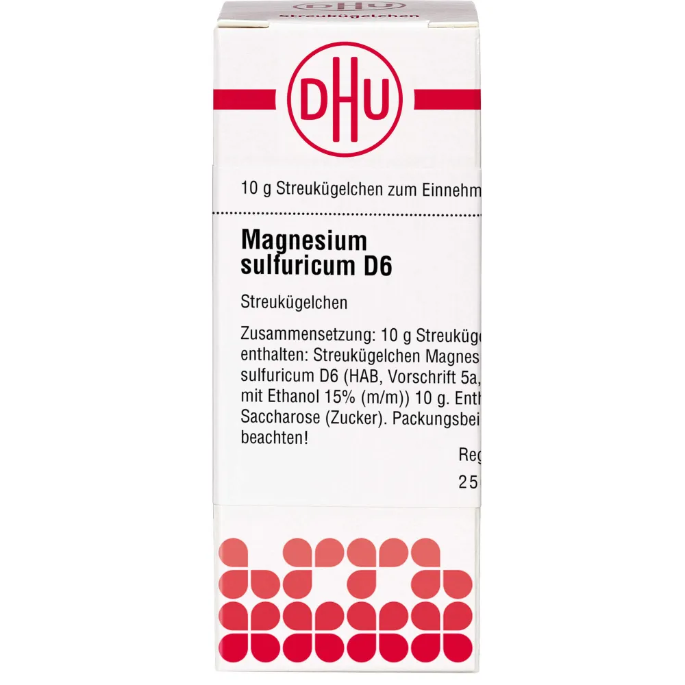 Magnesium Sulfuricum D 6 Globuli 10 g