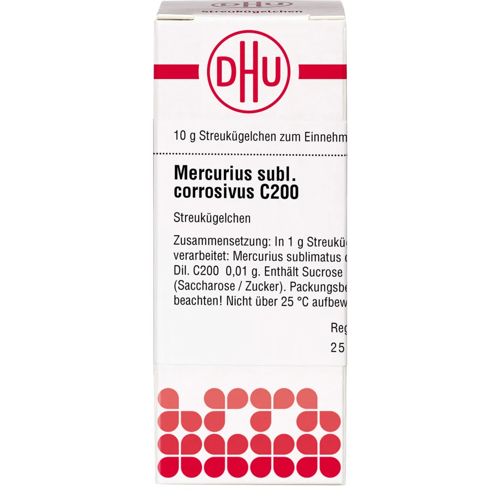 Mercurius Sublimatus corrosivus C 200 Globuli 10 g