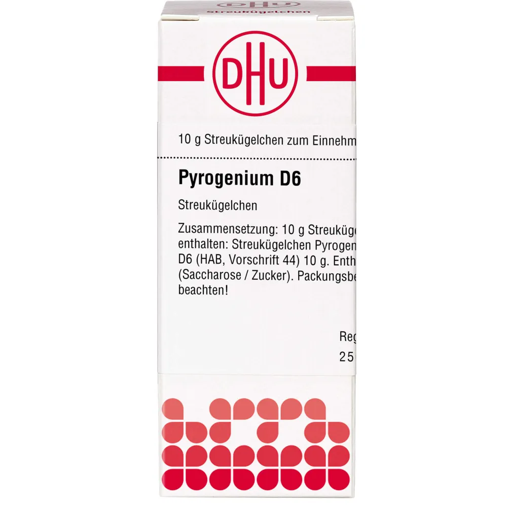 Pyrogenium D 6 Globuli 10 g