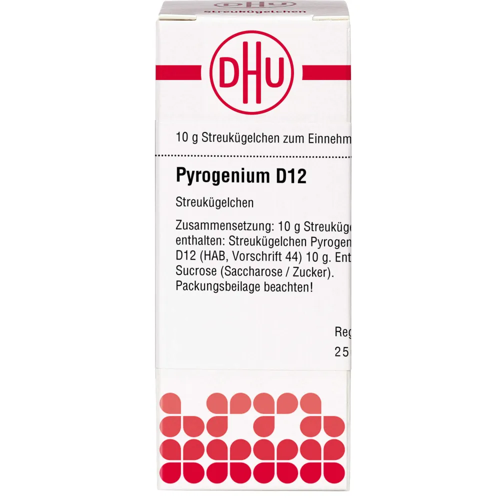 Pyrogenium D 12 Globuli 10 g