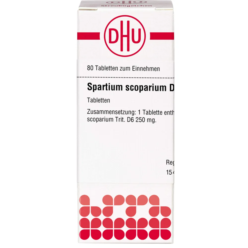 Spartium Scoparium D 6 Tabletten 80 St