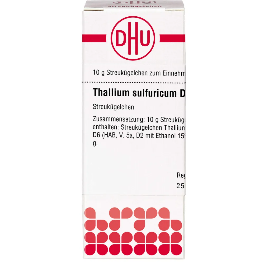 Thallium Sulfuricum D 6 Globuli 10 g