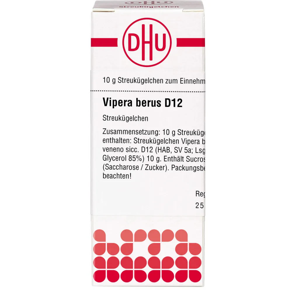 Vipera Berus D 12 Globuli 10 g