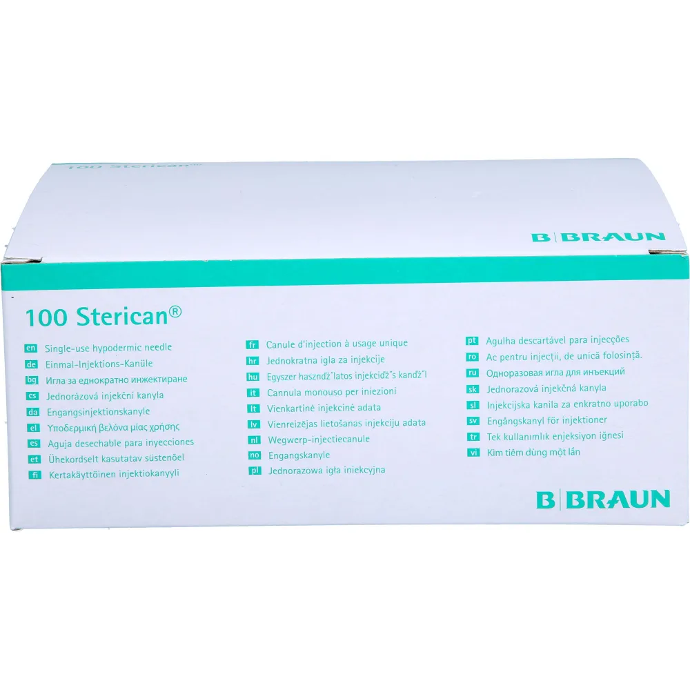 Sterican Kanülen 21 Gx4 4/5 0,8x120 mm 100 St