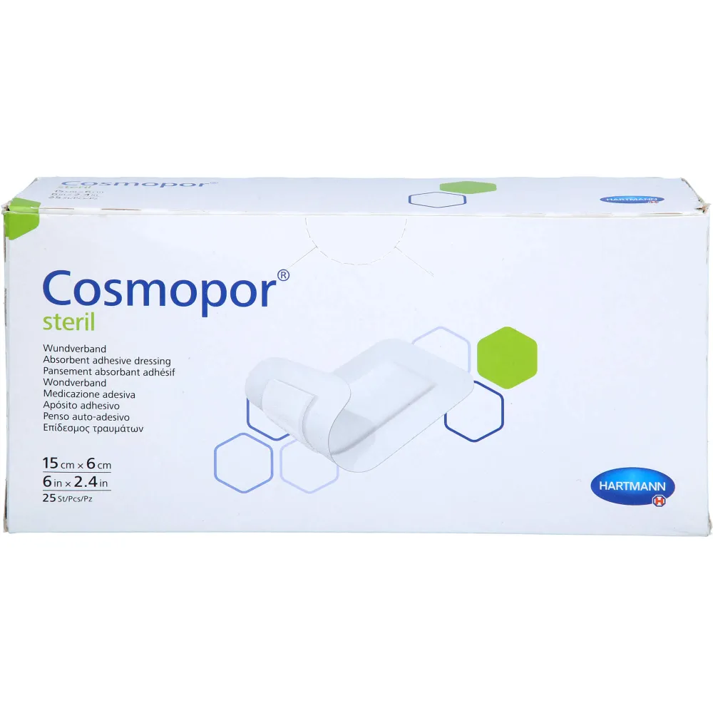 Cosmopor steril Wundverband 6x15 cm 25 St