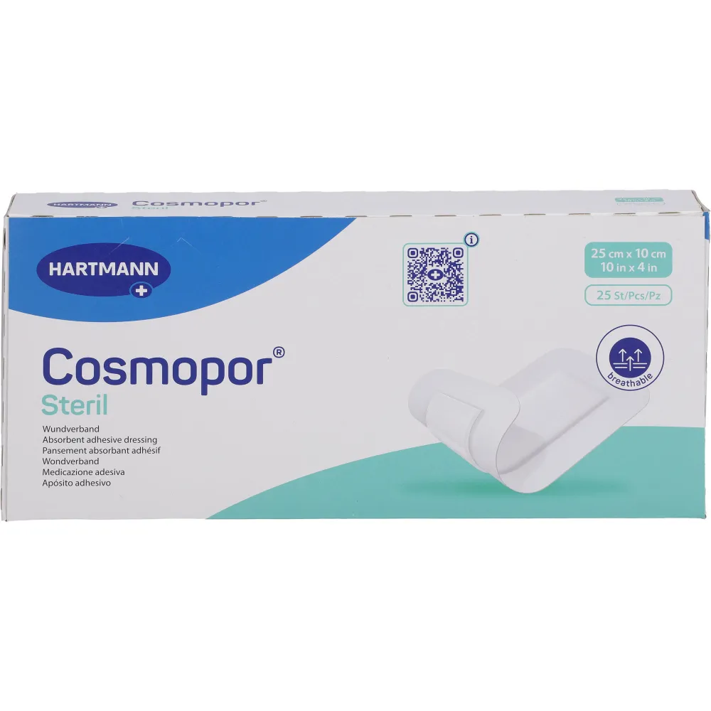 Cosmopor steril Wundverband 10x25 cm 25 St