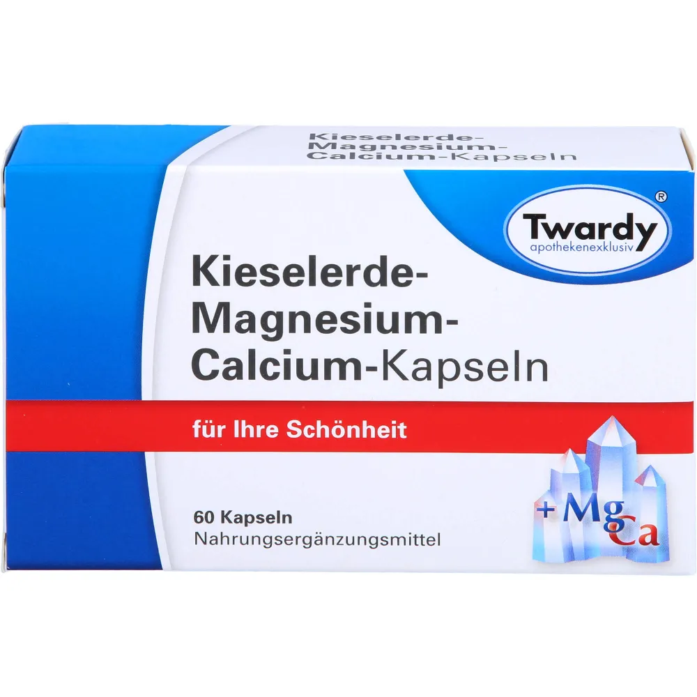 Kieselerde Magnesium Calcium Kapseln 60 St
