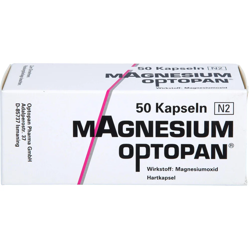 Magnesium Optopan Kapseln 50 St