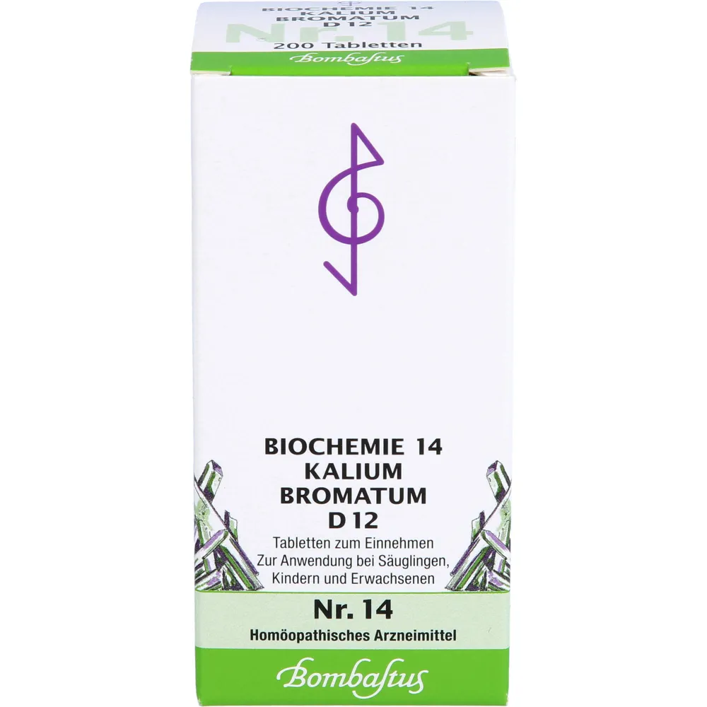Biochemie 14 Kalium bromatum D 12 Tabletten 200 St