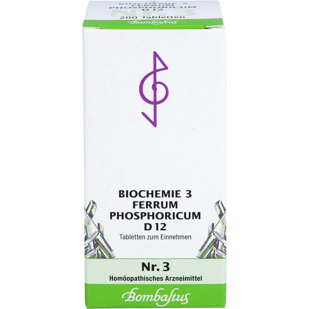 Biochemie 3 Ferrum phosphoricum D 12 Tabletten 200 St
