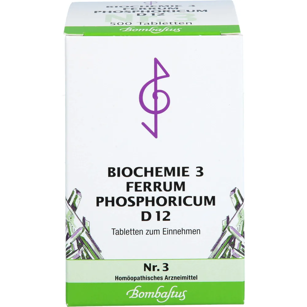 Biochemie 3 Ferrum phosphoricum D 12 Tabletten 500 St