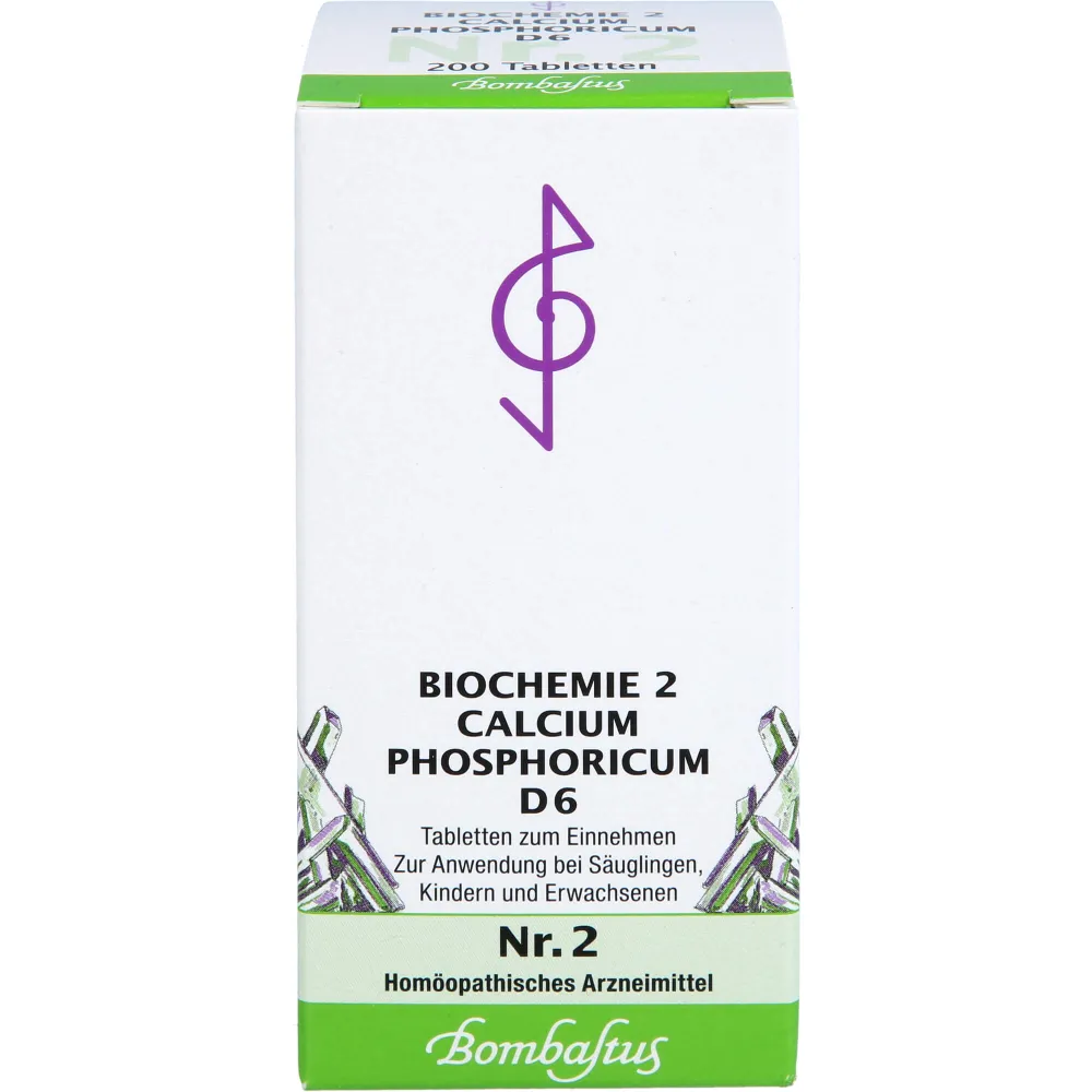 Biochemie 2 Calcium phosphoricum D 6 Tabletten 200 St