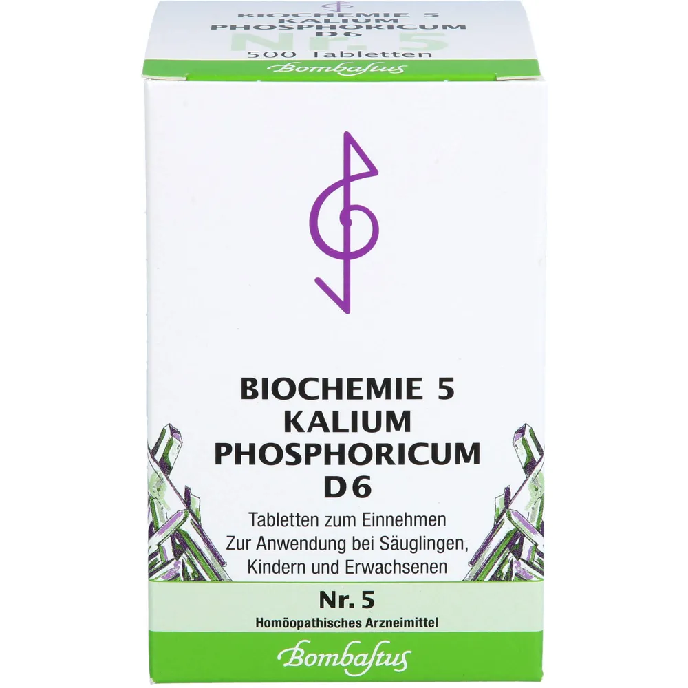 Biochemie 5 Kalium phosphoricum D 6 Tabletten 500 St