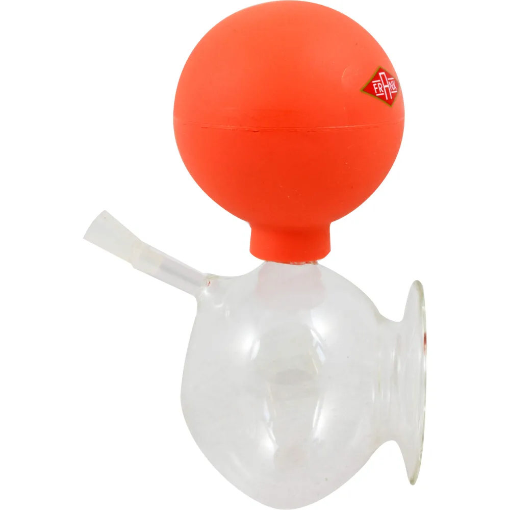 Milchpumpe Frank Hand m.Auffangbeh.Glas m.Abl. 1 St