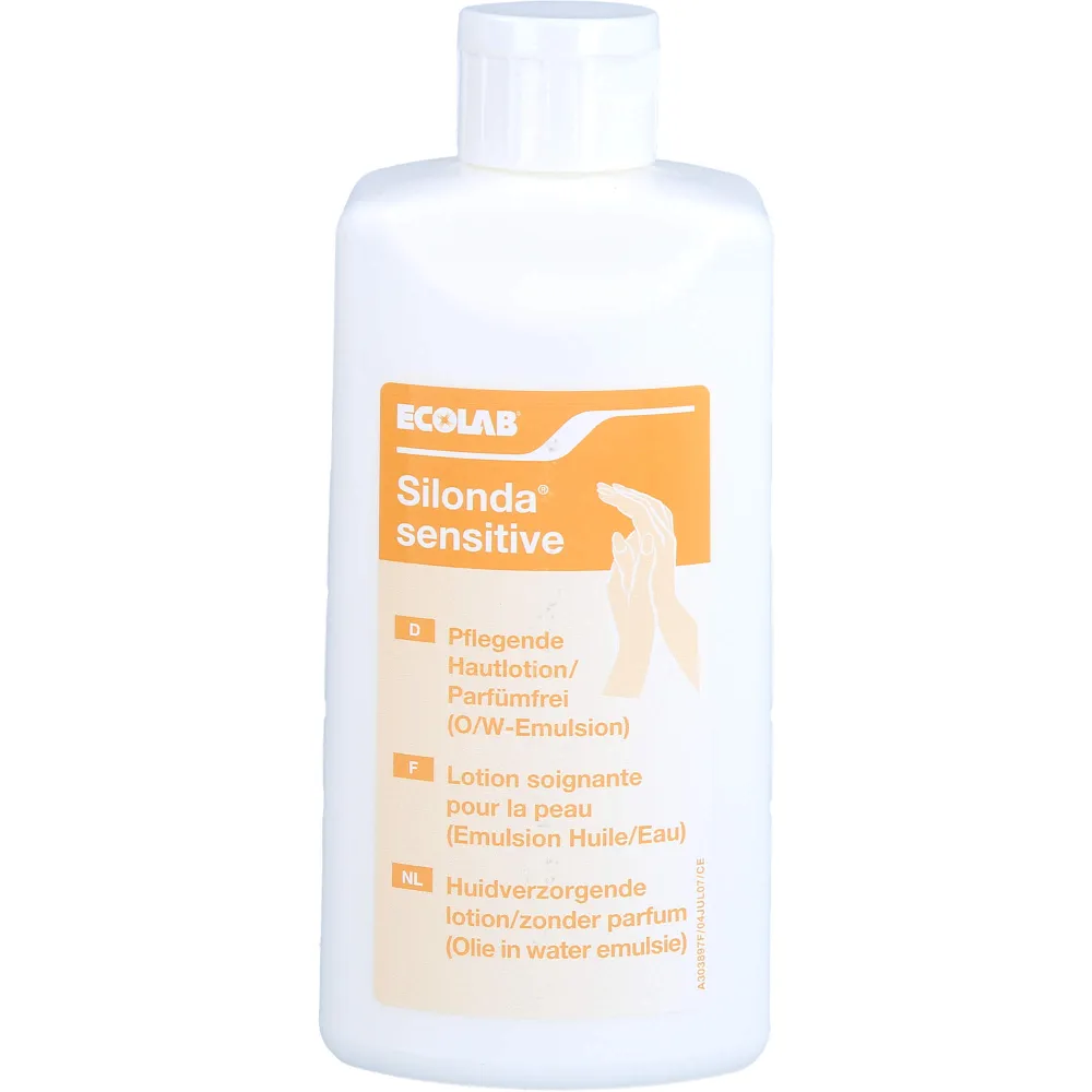 Silonda Sensitive Hautpflege Lotion Spenderflasche 500 ml