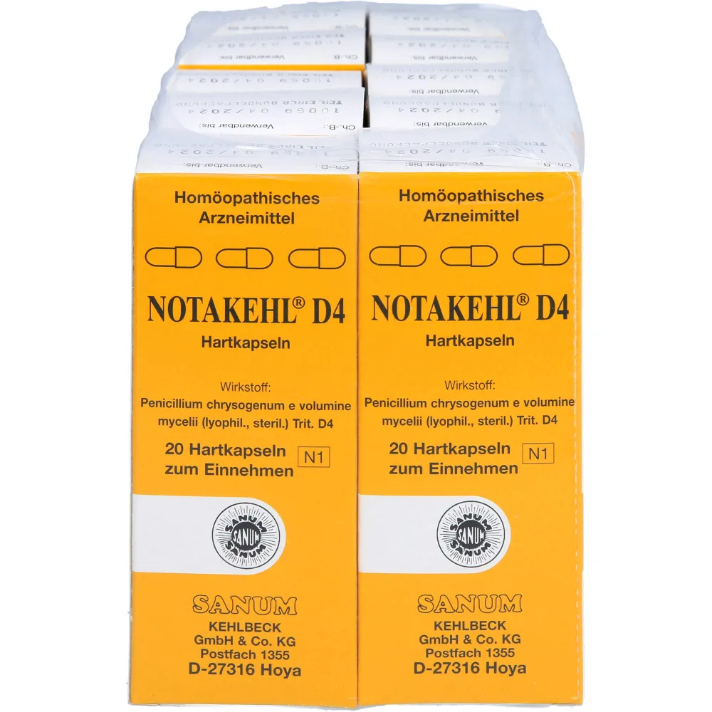 Notakehl D 4 Kapseln 200 St