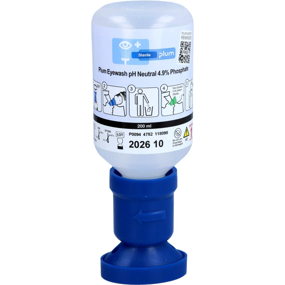 Plum pH Neutr.Phosph.Puff.Lsg.m.Augenschale 200 ml