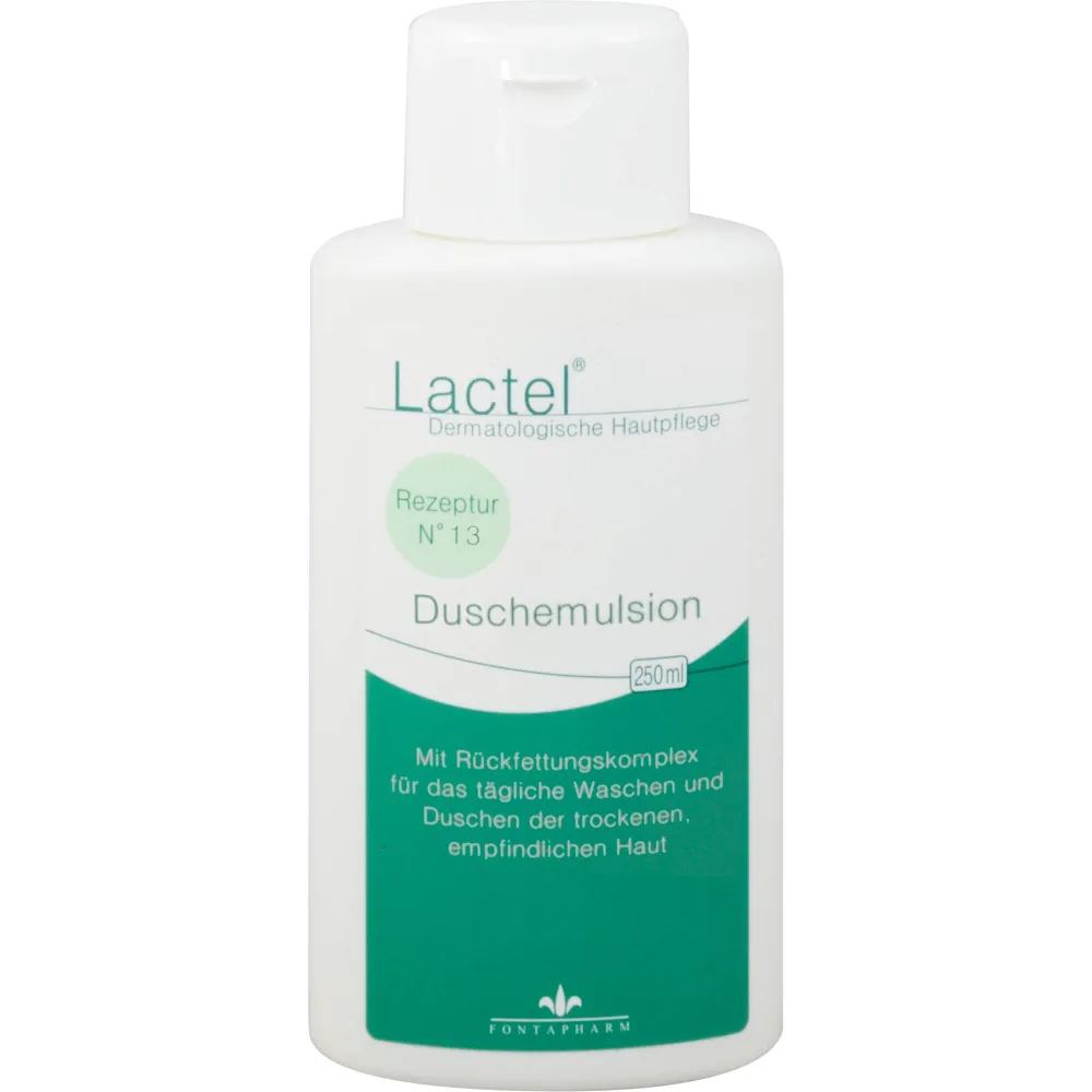 Lactel Nr.13 Duschemulsion m.Rückfettung 250 ml