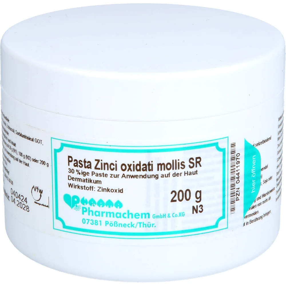 Pasta Zinci Oxidat. Mollis Sr 200 g