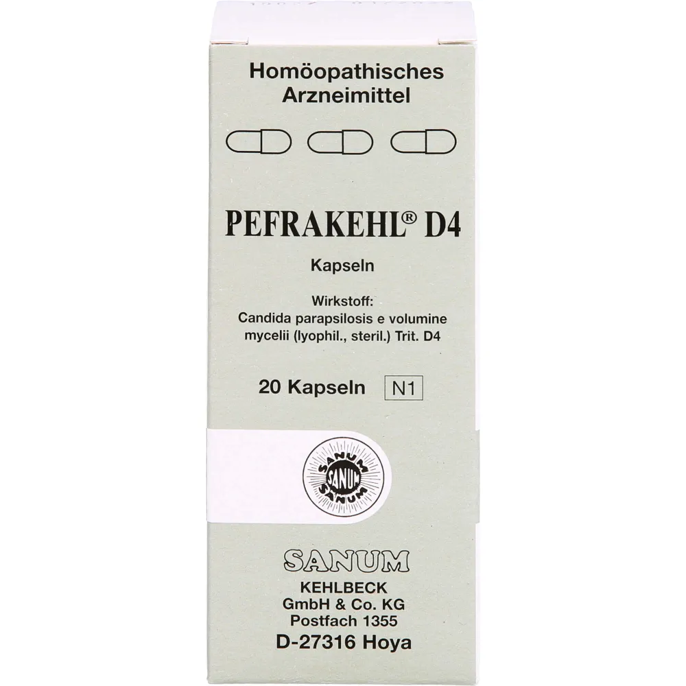 Pefrakehl D 4 Kapseln 20 St