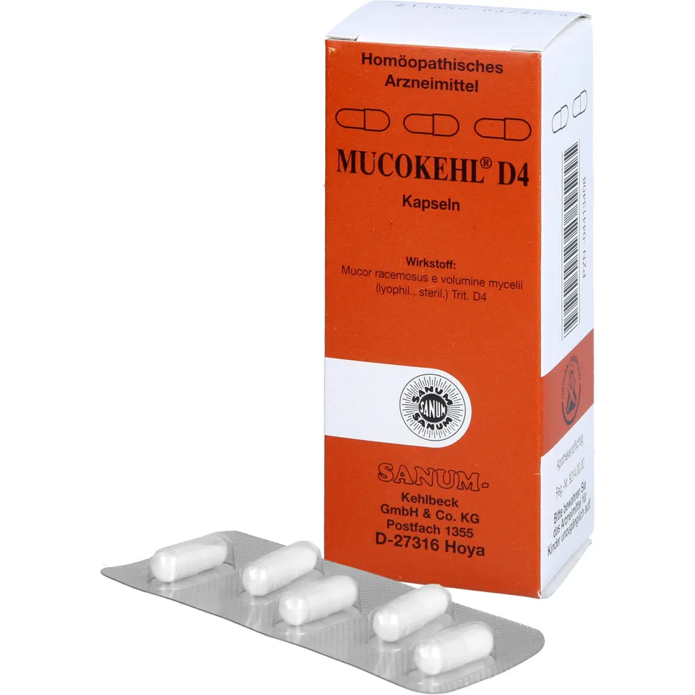 Mucokehl D 4 Kapseln 20 St