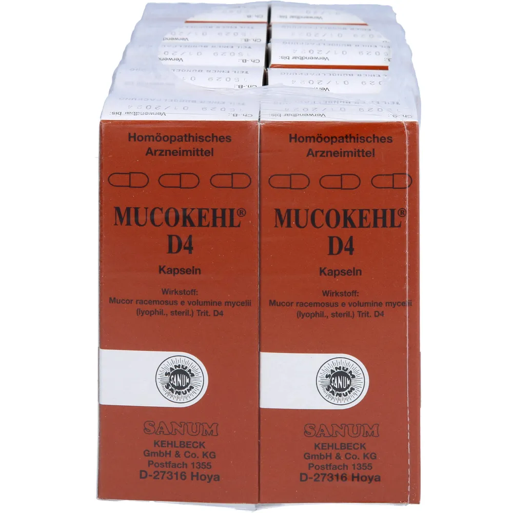 Mucokehl D 4 Kapseln 200 St