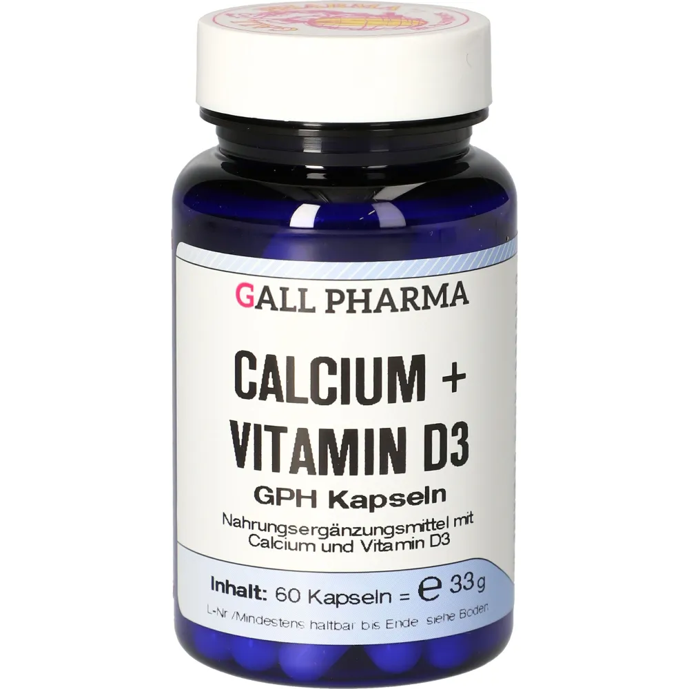 Calcium+Vitamin D3 Gph Kapseln 60 St