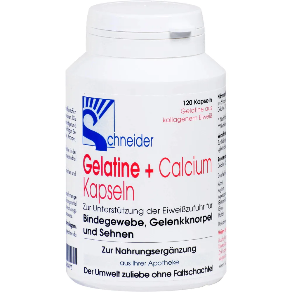 Gelatine+Calcium Kapseln 120 St