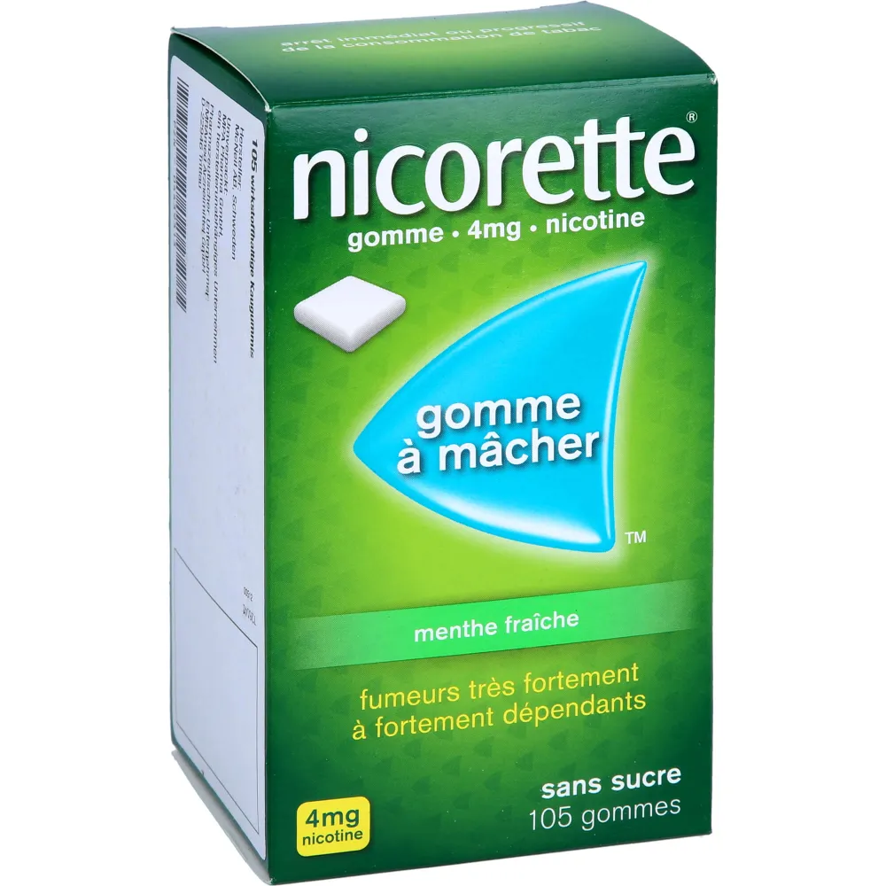 Nicorette Kaugummi 4 mg freshmint 105 St