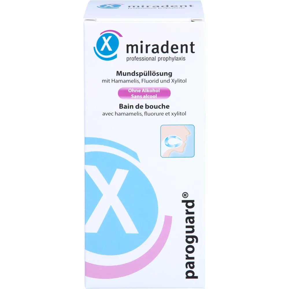 Miradent Mundspüllösung paroguard Chx 0,20% 200 ml