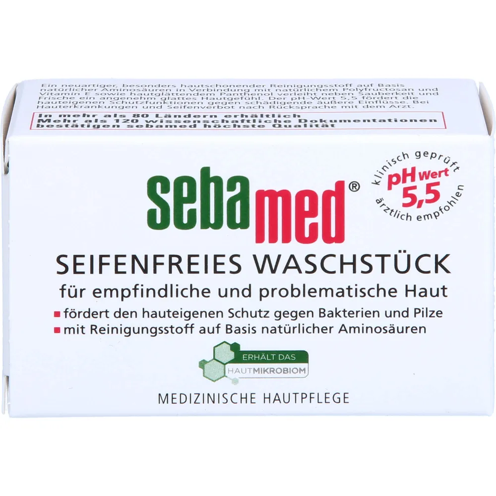 Sebamed seifenfreies Waschstück 50 g